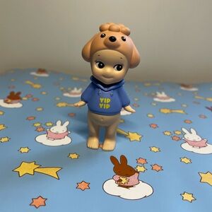 Cute Dog Hoodie Doll